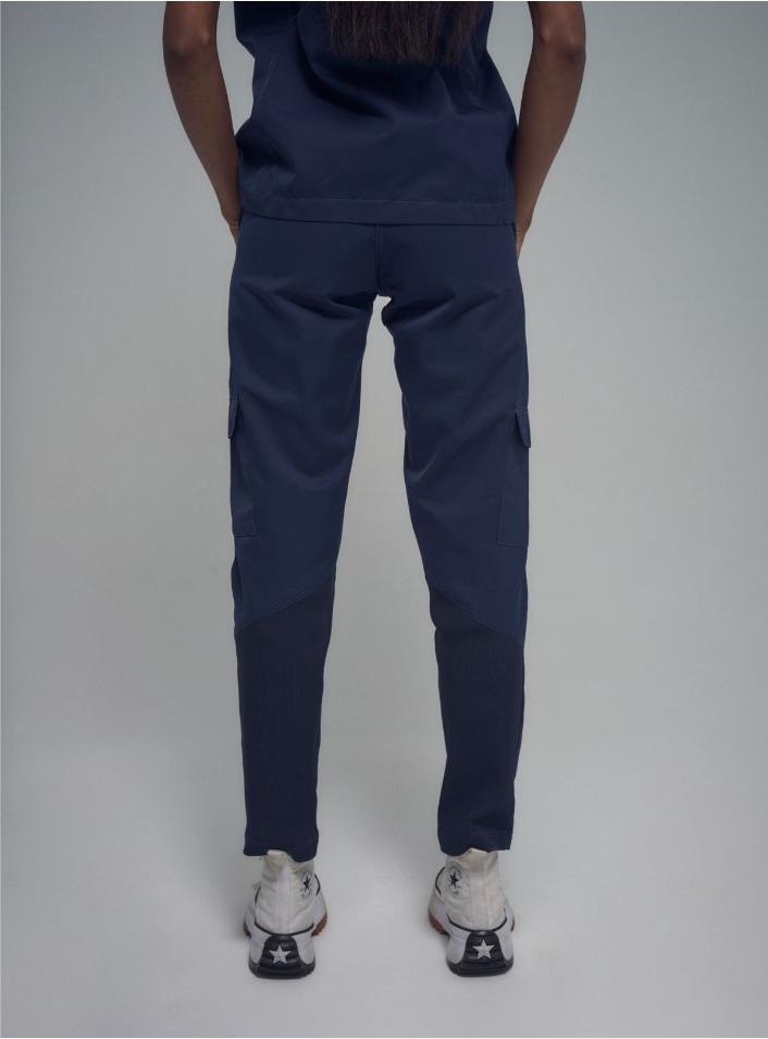 Pantalon médical pour femme cargo ajusté Athéna