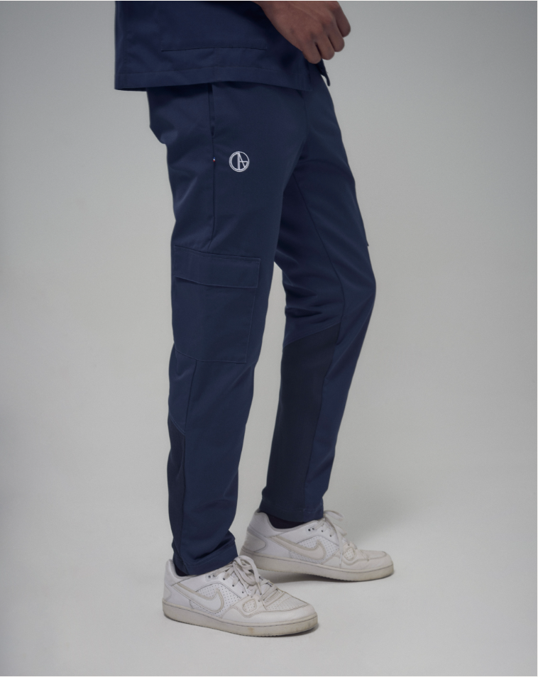 Pantalon médical pour homme cargo ajusté Neptune