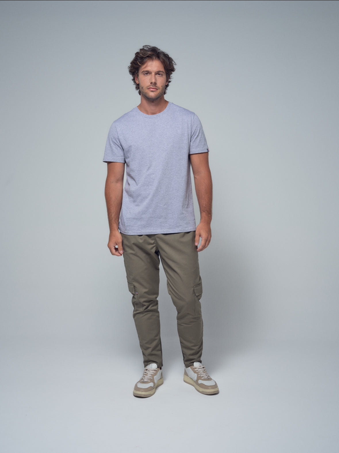 Tee-Shirt médical Homme Gris