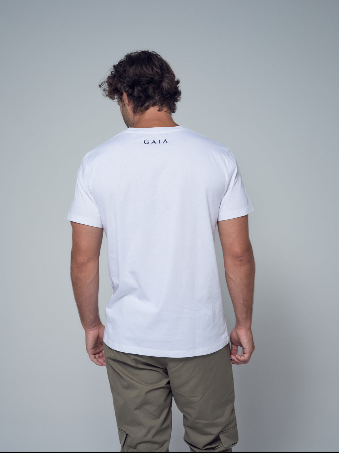 Tee-Shirt médical Homme Blanc