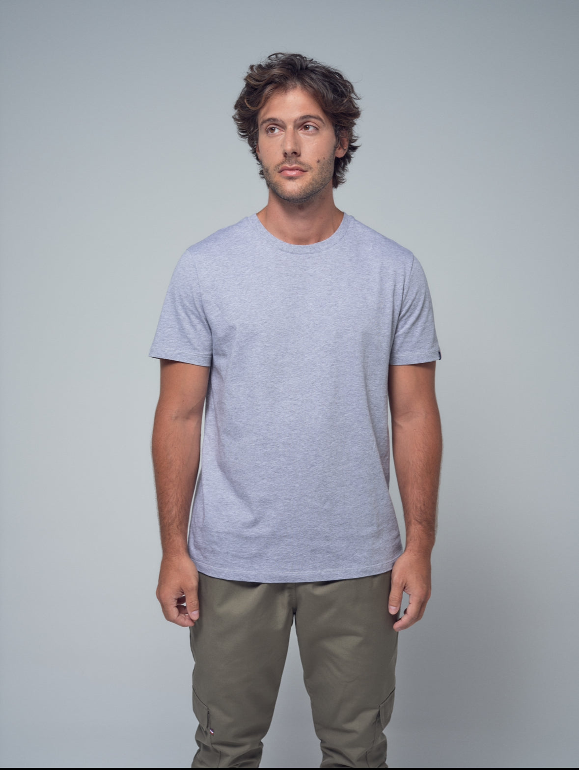 Tee-Shirt médical Homme Gris