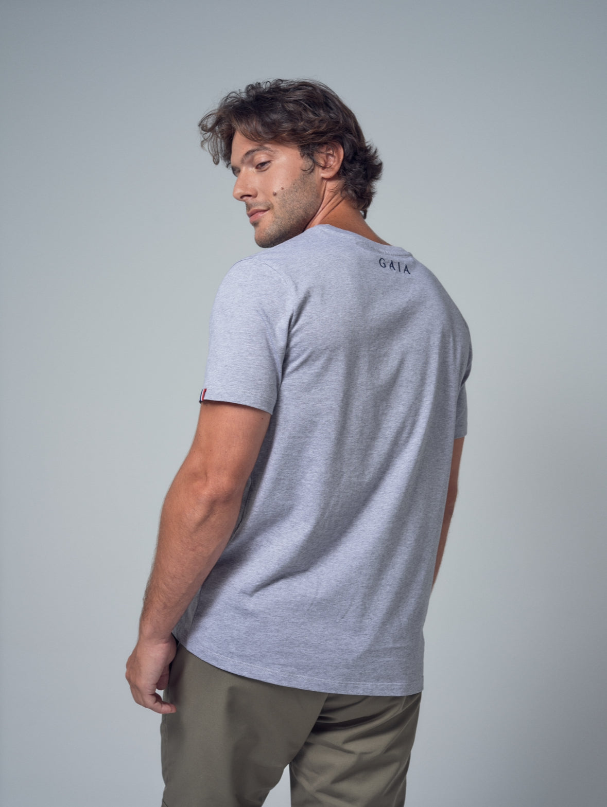 Tee-Shirt médical Homme Gris