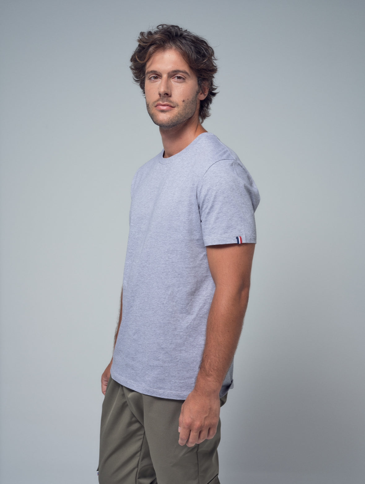 Tee-Shirt médical Homme Gris